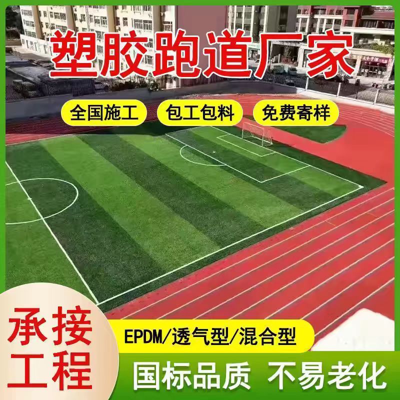 绥化市塑胶跑道塑胶跑道 - 厂家